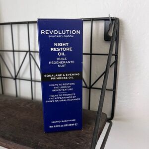 Revolution Skincare Night Restore Oil Squalane and Evening Primrose
